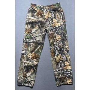 Gamehide Realtree Camo Hunting Pants Mens Size 32x32 (29x28) Outdoor Hiking Work